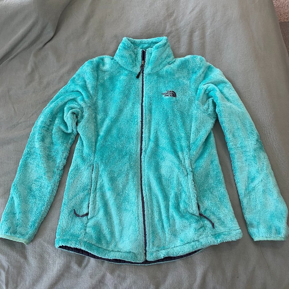 EVERYTHING MUST GO SALE: The North Face Fleece Jacket Size M, Teal Turquoise